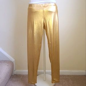 NWOT Gold Leggins